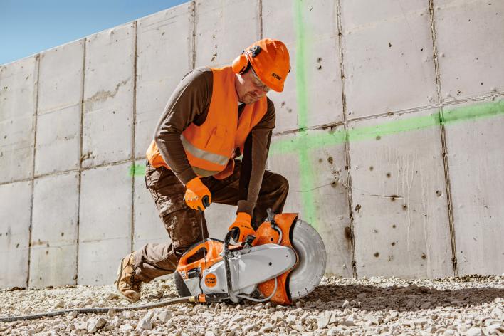 Découpeuse TS440 disque KME - Stihl