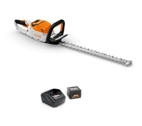 TAILLE HAIES STIHL HSA60 PACK AVEC BATTERIE ET CHARGEUR 