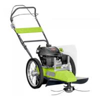 Débroussailleuse à roues HWT600 - Grillo