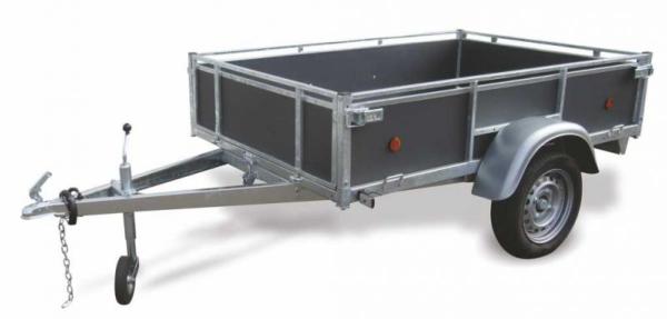 Remorque routière bois 1 essieu 39440 - Lider