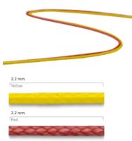 Cordelette de lancer - NINELINE 1,7MM KSS Jaune