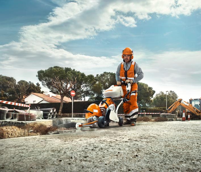 DECOUPEUSE STIHL TS800 disque résine 400 mm