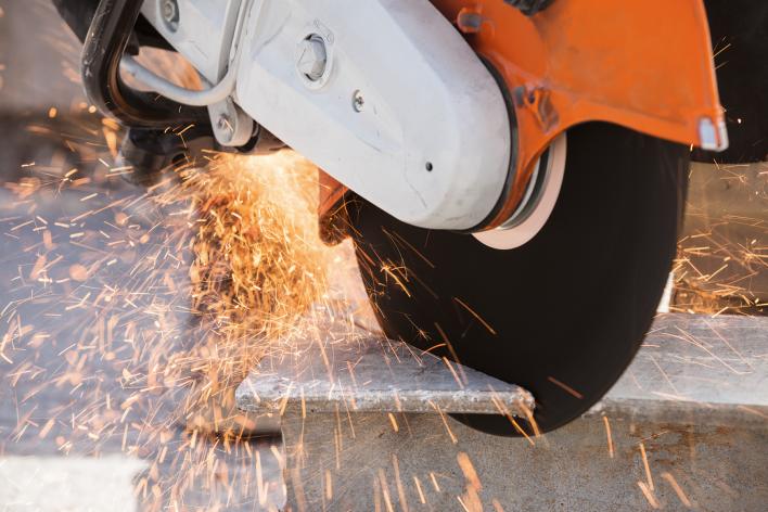 Découpeuse TS500i disque résine 350 mm - Stihl
