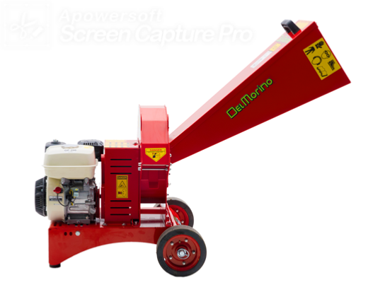 Broyeur de végétaux DEL MORINO PUGIO Moteur Honda 6,5 CV