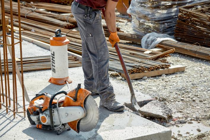 Découpeuse TS500i disque diamant B10 350 mm - Stihl