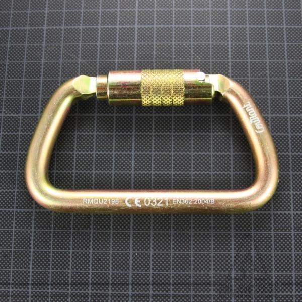 Mousqueton Core - Acier triple lock 60 kN - EN 362